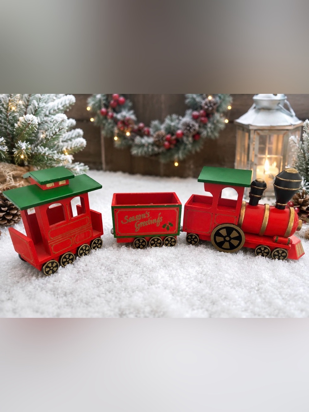 Vintage San Francisco Music Box Company Train " Santa Clause is Coming To Town"